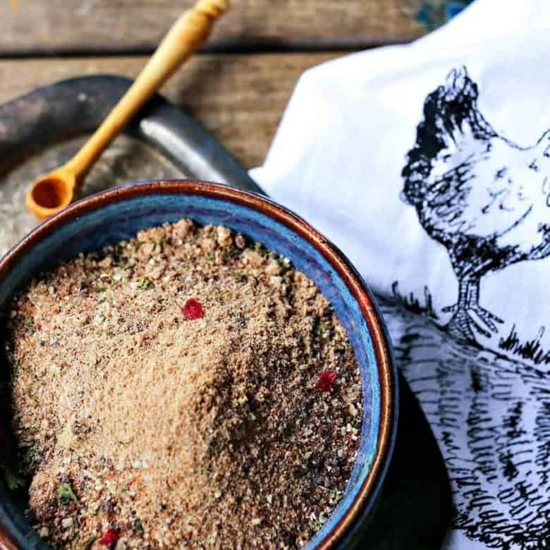 Cranberry Dry Rub Spice Blend for poultry, venison, beef, pork, fish, and vegetables.