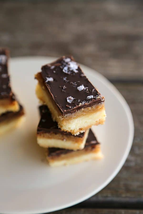 Selfish Bars - Chocolate Caramel Sugar Cookie Bars from foodiewithfamily.com