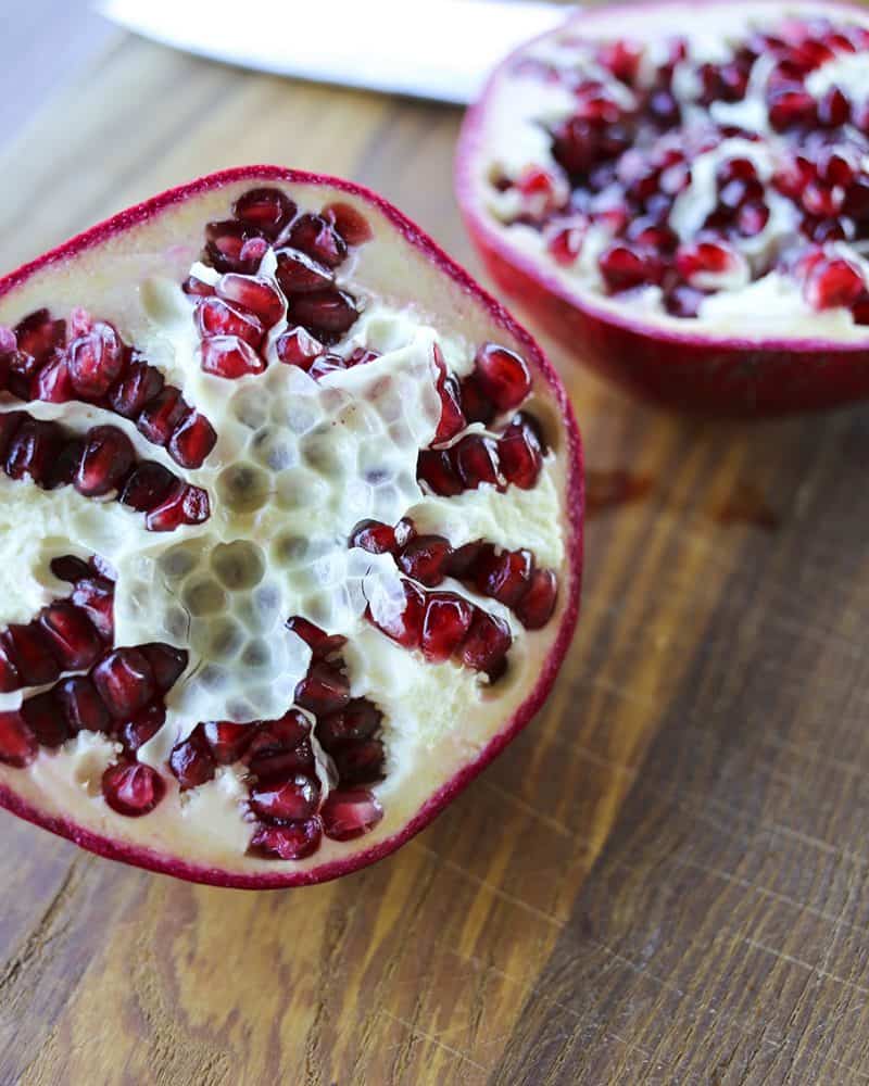 The easiest method by far; How to Deseed a Pomegranate in 1 Minute flat!