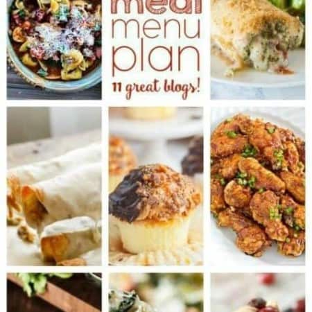 Easy Meal Plan Week 79