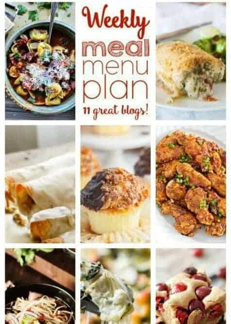 Easy Meal Plan Week 79
