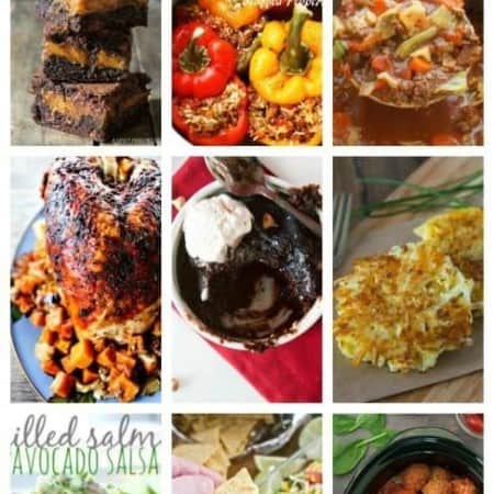 Easy Meal Plan Week 80: 11 great bloggers bringing you a full week of main dishes, side dishes and desserts.