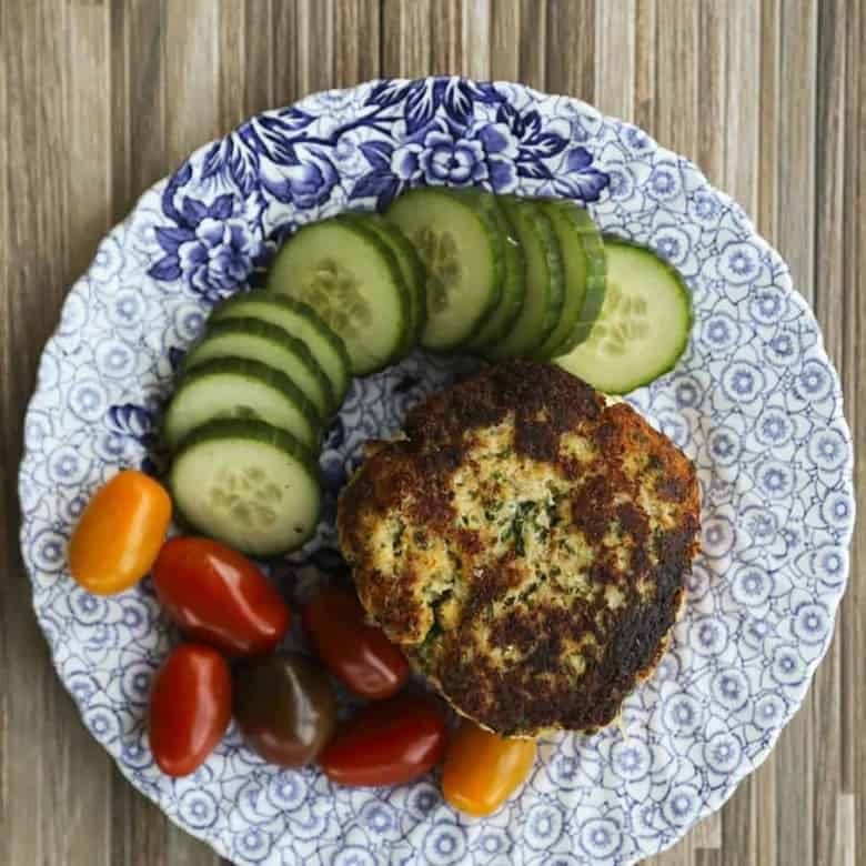 Crispy Cod Burgers with chives and Old Bay from foodiewithfamily.com