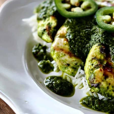 Bright, herbal, flavourful Chimichurri Chicken brings a burst of warmer-days-flavour to your table. Abundant herbs, garlic, and tender chicken make this super fast main dish a winner and a surefire addition to your regular rotation.