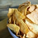 Easy peasy, better for you, and tasting just as great: Homemade Cool Ranch Doritos. Don't let food sensitivities keep you from the comfort food you love!