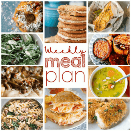 Easy Meal Plan Week 92: 11 great bloggers bringing you a week's worth of main dishes, side dishes, and desserts.