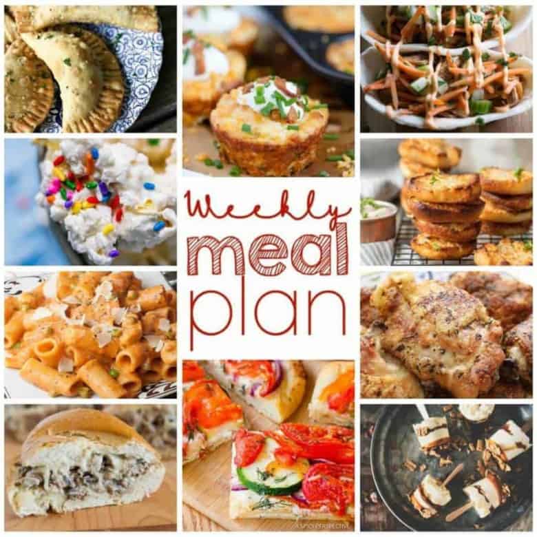 Easy Meal Plan Week 94 has 11 top food bloggers bringing you a week's worth of main dishes, side dishes, and desserts!