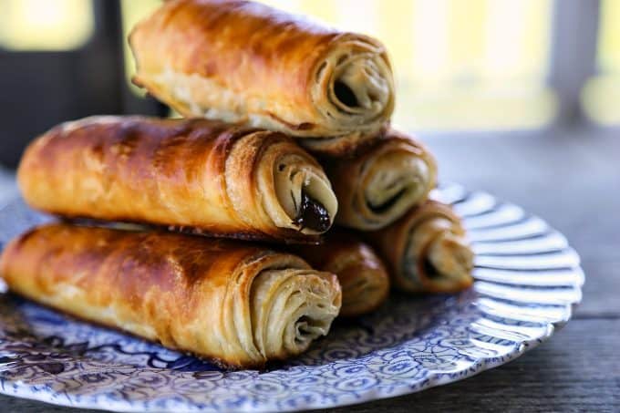 Homemade Pain au Chocolat (French Chocolatines) by foodiewithfamily.com