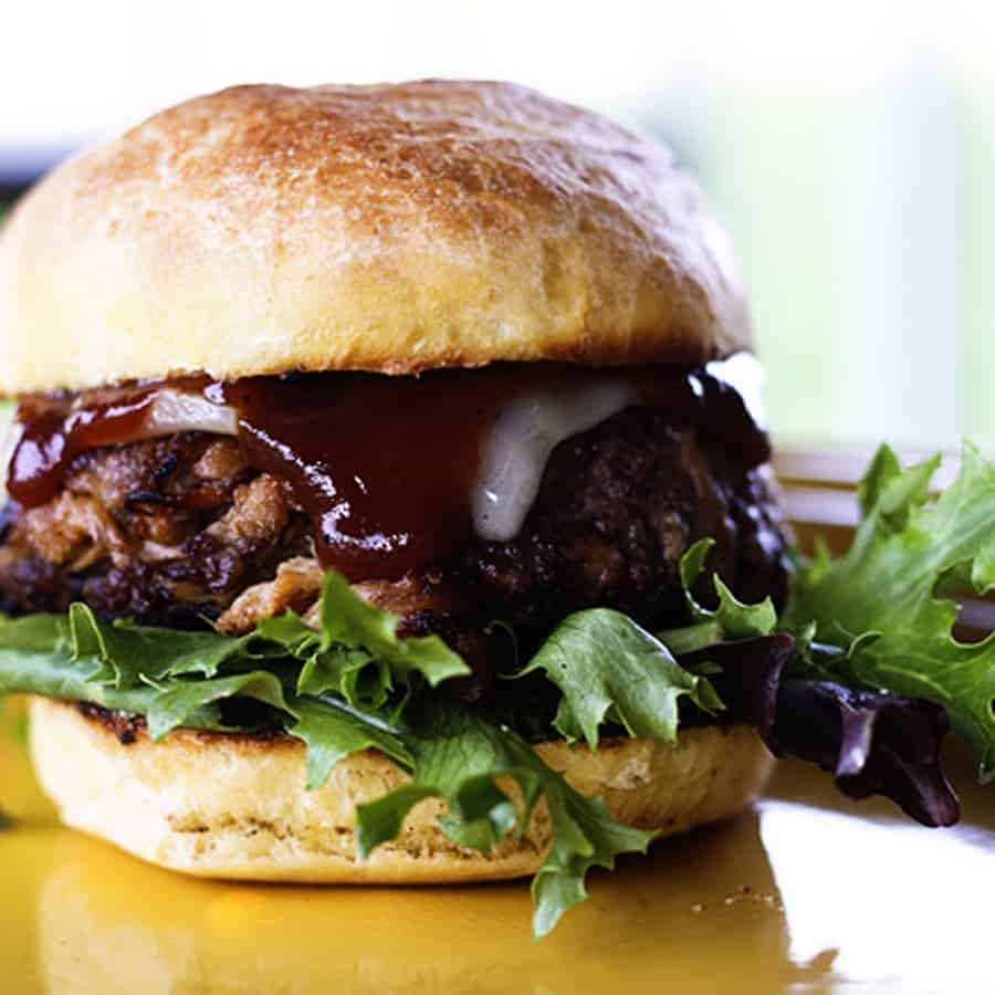 Barbecue Bacon Burgers Recipe