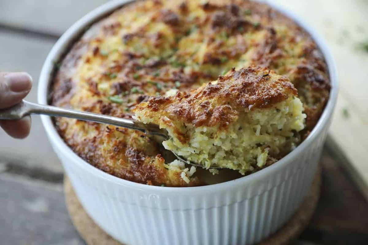 Easy Rice and Cheese Souffle Foodie With Family