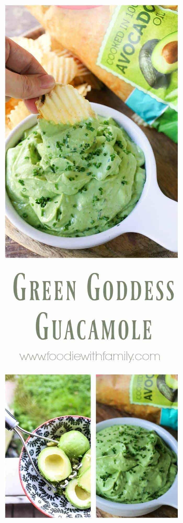 Green Goddess Guacamole with Hass Avocados