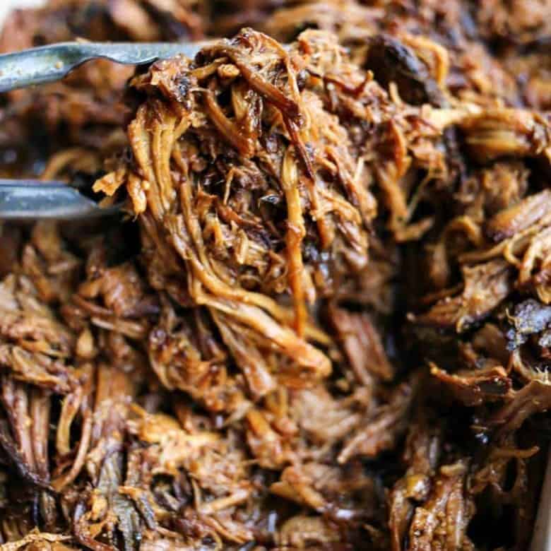 Slow-Cooker Apple Cider Pulled Pork is succulent, tender, delicious, and oh-so-easy.