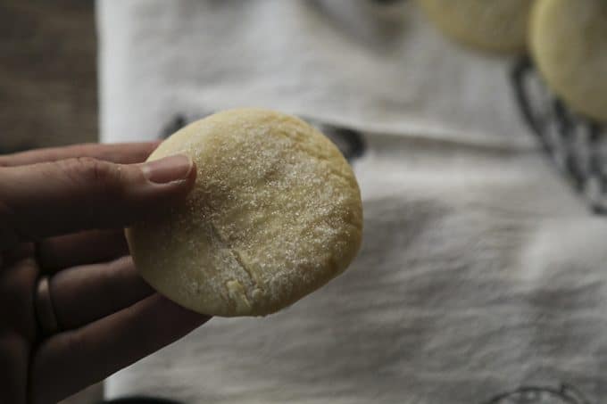 The Legendary Sugar Cookies baked by the thousands by hand from the kitchen of Martha Stokoe. These tender, fluffy, delicate, old-fashioned buttermilk sugar cookies are truly the stuff of legend.