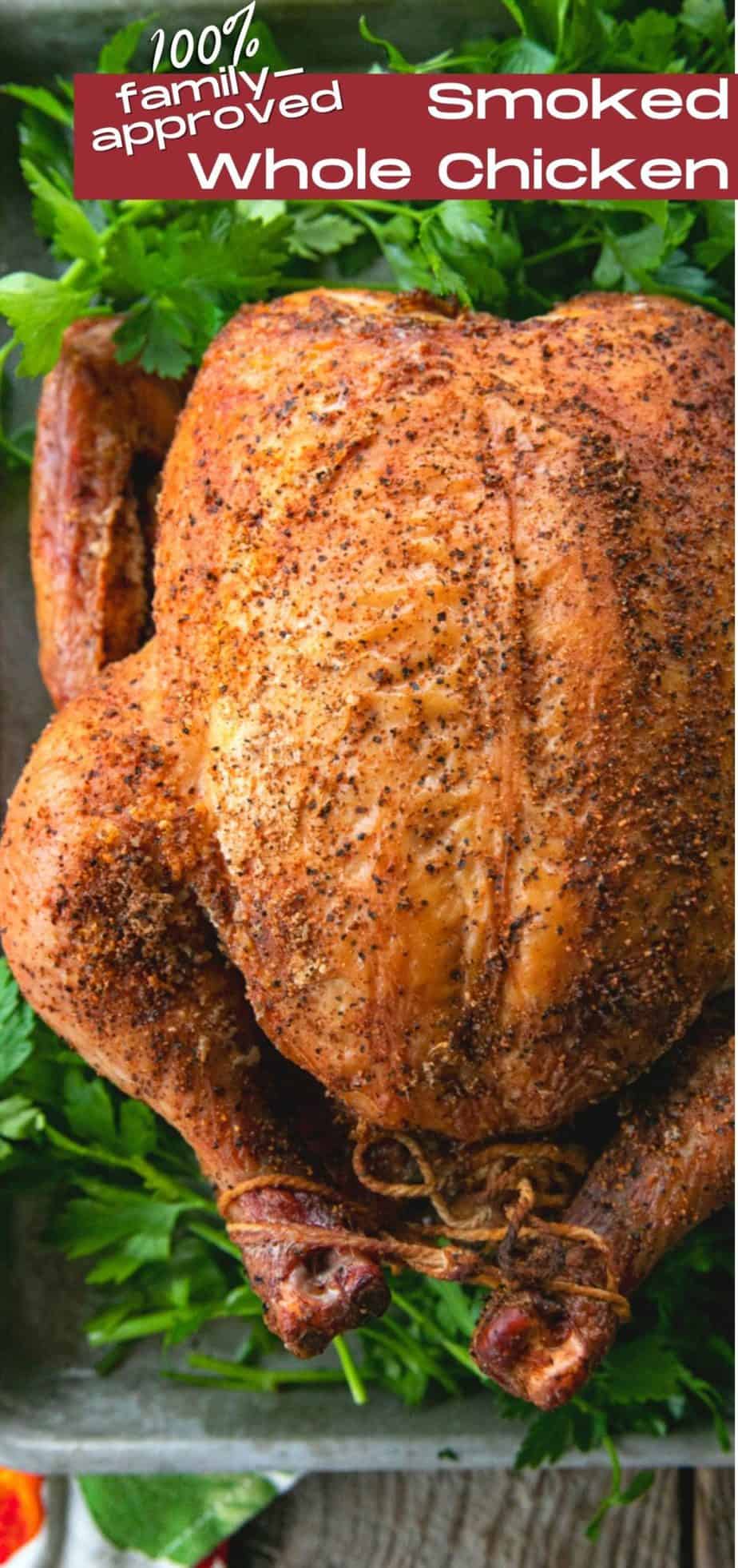 You will never believe how easy and spectacular this smoked whole chicken recipe is until you try it yourself. Full of tips and tricks, this post will help you make the best smoked chicken recipe you've ever had in your life!