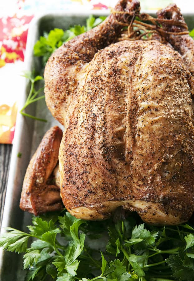 You will never believe how easy and spectacular this smoked whole chicken recipe is until you try it yourself. Full of tips and tricks, this post will help you make the best smoked chicken recipe you've ever had in your life!