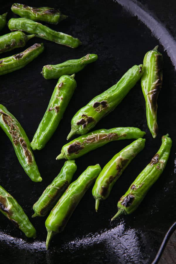 his quick and easy method will teach you how to cook shishito peppers perfectly and easily. With this shishito peppers recipe under your belt, these savoury, deliciously addictive blistered shishito peppers will become a favourite side dish or snack with beer and cocktails!