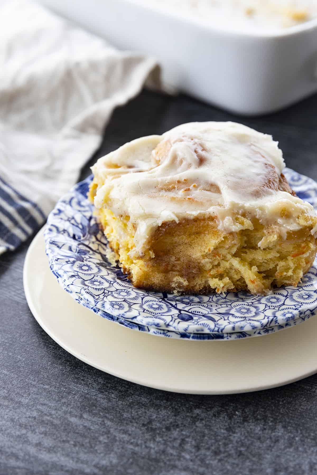 Carrot Cake Rolls are big, FLUFFY AS A CLOUD, & positively studded with super fine shreds of sweet carrots before being rolled up around a spiced buttery brown sugar filling.