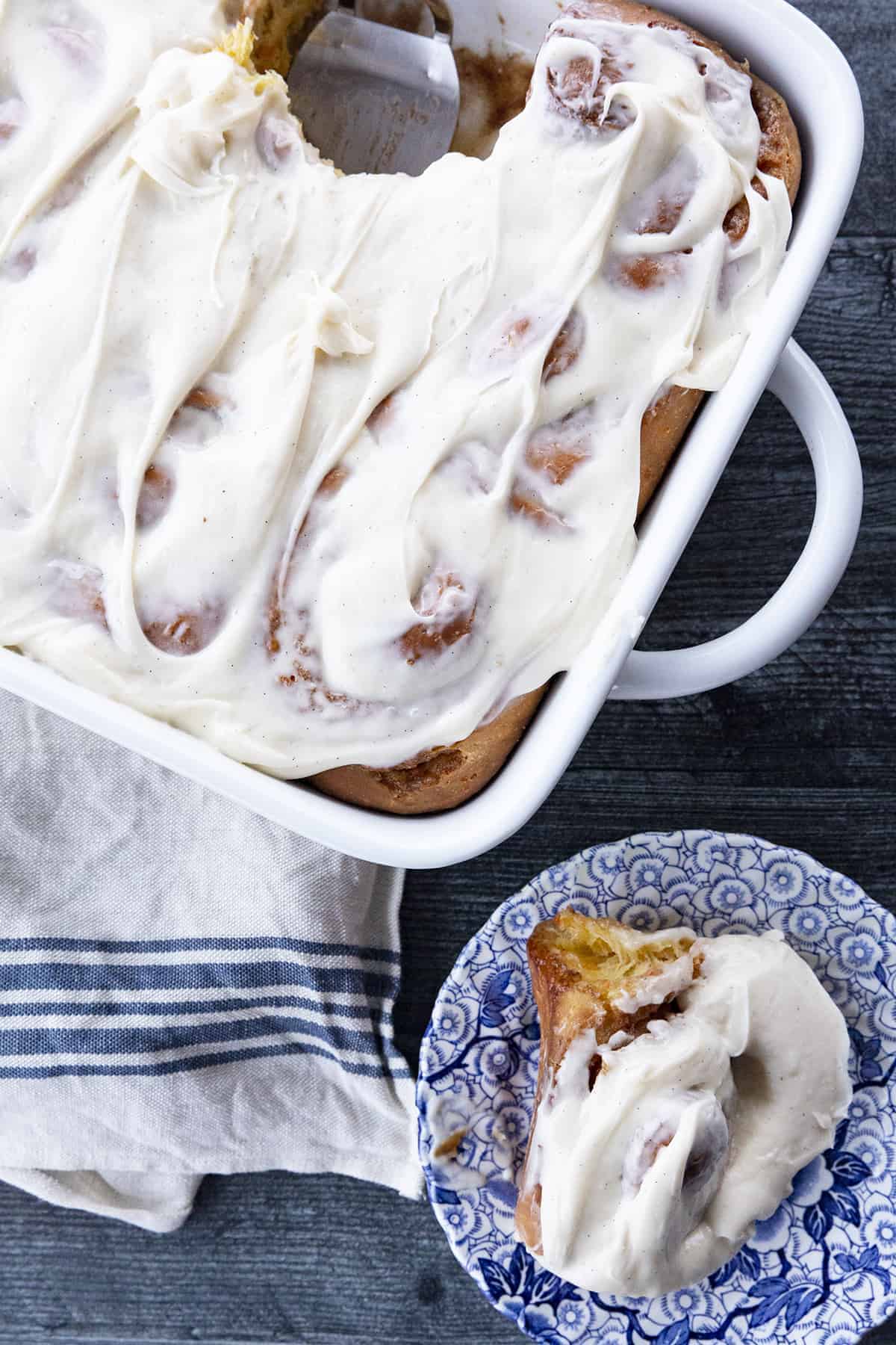 Carrot Cake Rolls are big, FLUFFY AS A CLOUD, & positively studded with super fine shreds of sweet carrots before being rolled up around a spiced buttery brown sugar filling.