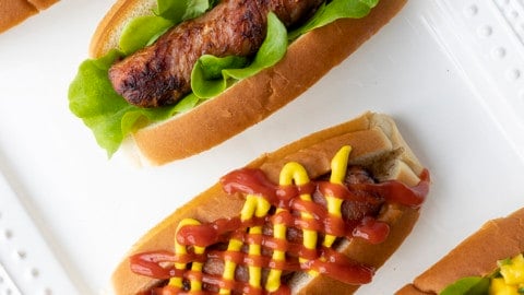 Bacon Wrapped Hot Dogs - Ready in 15 minutes or less