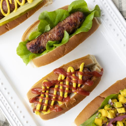 Bacon Wrapped Hot Dogs