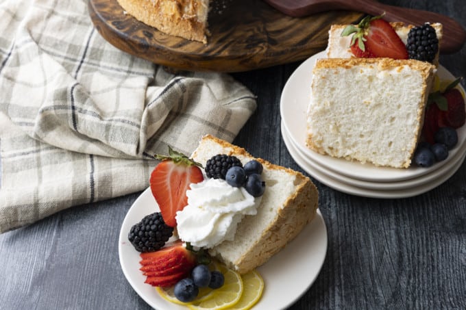 Homemade Angel Food Cake is ethereal perfection, and thankfully it is easy to make with just a few handy tips and tricks!