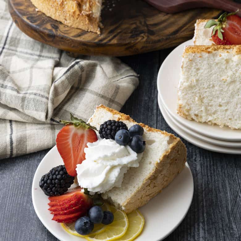 Homemade Angel Food Cake is ethereal perfection, and thankfully it is easy to make with just a few handy tips and tricks!