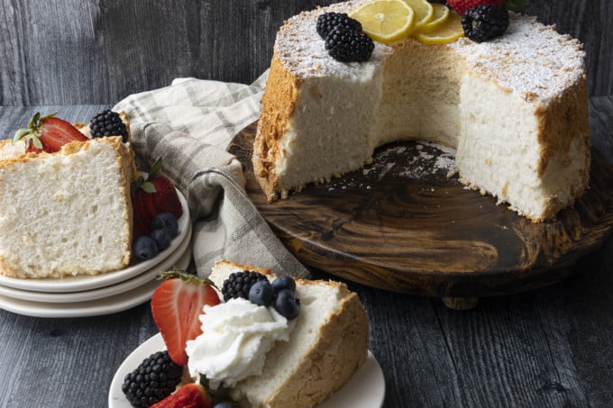 Homemade Angel Food Cake is ethereal perfection, and thankfully it is easy to make with just a few handy tips and tricks!