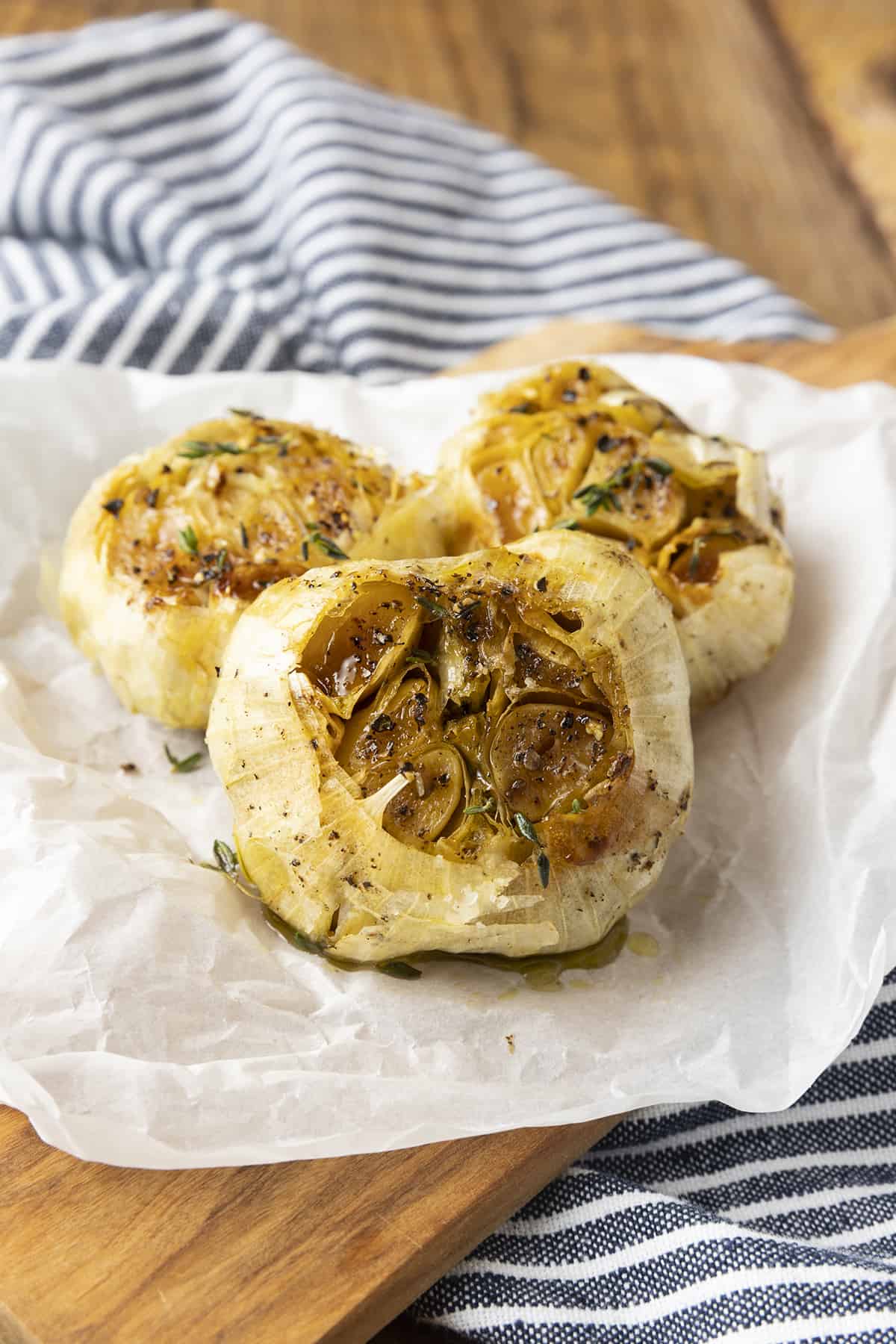 How to Roast Garlic in the Oven - Oven Roasted Garlic