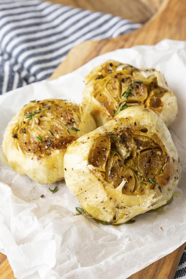 How to Roast Garlic - Girl Gone Gourmet