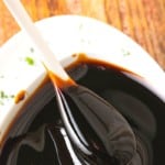 Classic Japanese Unagi Sauce is a glossy, lusciously thick and flavourful multi-purpose condiment made of just soy sauce, mirin, and sugar. These three simple ingredients are simmered together until shiny and sticky.