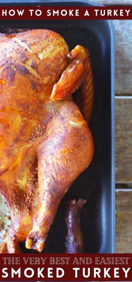 How to Smoke a Turkey and Why 22 Have you always wanted to make your own Smoked Turkey? This "How to Smoke a Turkey" tutorial will show you how easy it is to make the best turkey you've ever had! Not only will this be the best smoked turkey you've ever had, it'll be the best Thanksgiving Turkey you've ever tasted. Get ready for a Thanksgiving dinner that will wow!