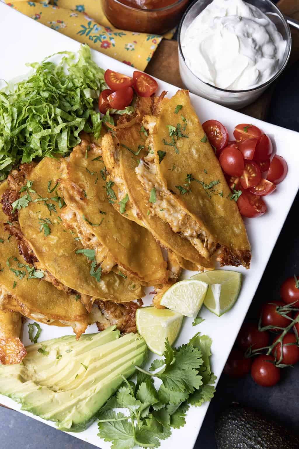 Crispy Chicken Tacos Foodie With Family