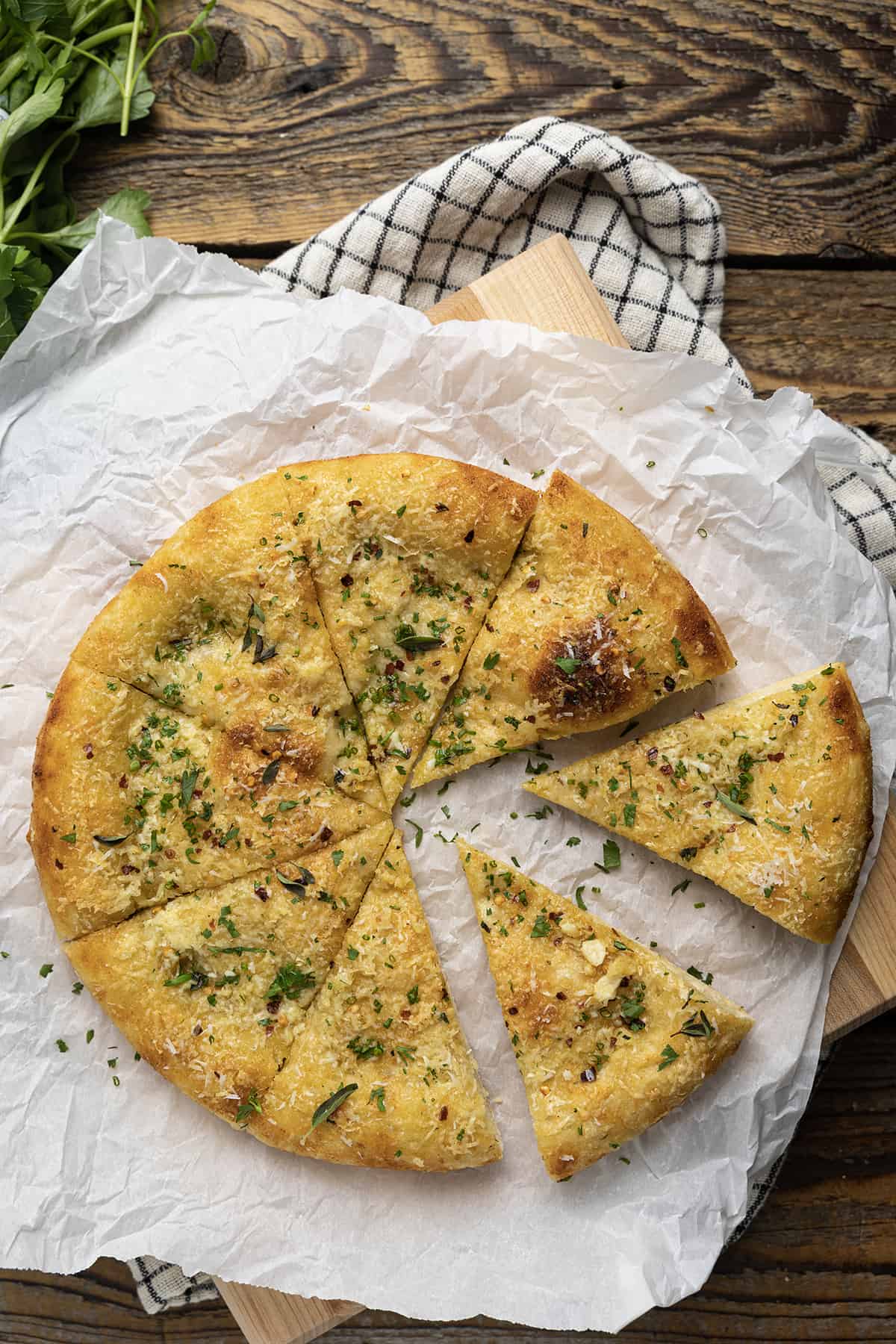 Garlic Pizza-image