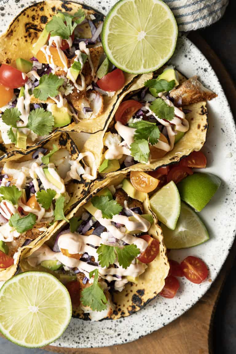 Air Fryer Fish Tacos Foodie With Family