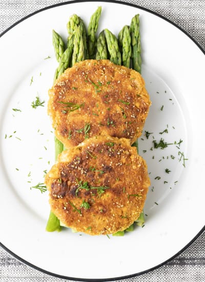 Made of simple ingredients from the pantry, our Old-Fashioned Salmon Patties recipe yields sizzling, golden brown salmon cakes that are crunchy on the outside and tender on the inside. This is one of the ultimate pantry staple recipes, using canned salmon, mayonnaise, cracker or bread crumbs, egg, and seasoning. Simple salmon patties (a.k.a. Salmon cakes or salmon croquettes) like these are ubiquitous in southern households for a reason. This classic recipe is tremendously budget friendly, unbelievably easy to make, and pleasing to even picky eaters!