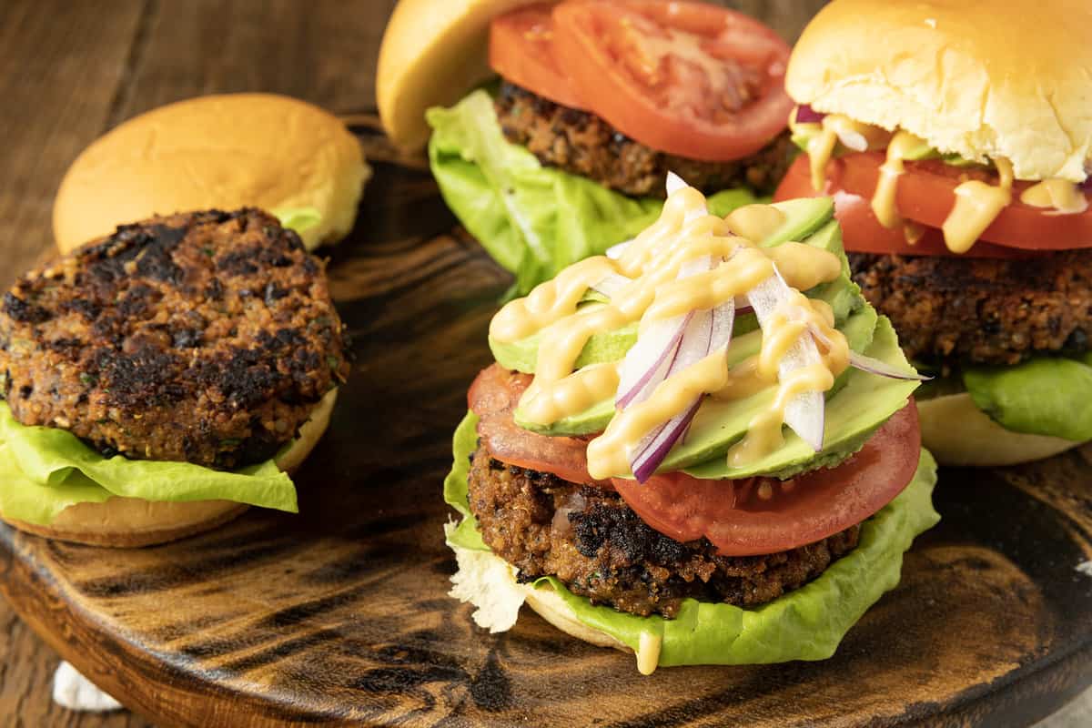 Black Bean Quinoa Burgers-image