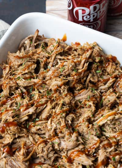 Let your slow-cooker do the heavy lifting for dinner with succulent, juicy, versatile Crock pot Dr. Pepper pulled pork. Fewer than 10 minutes of hands-on time yields enough irresistible pulled pork for more than one meal!