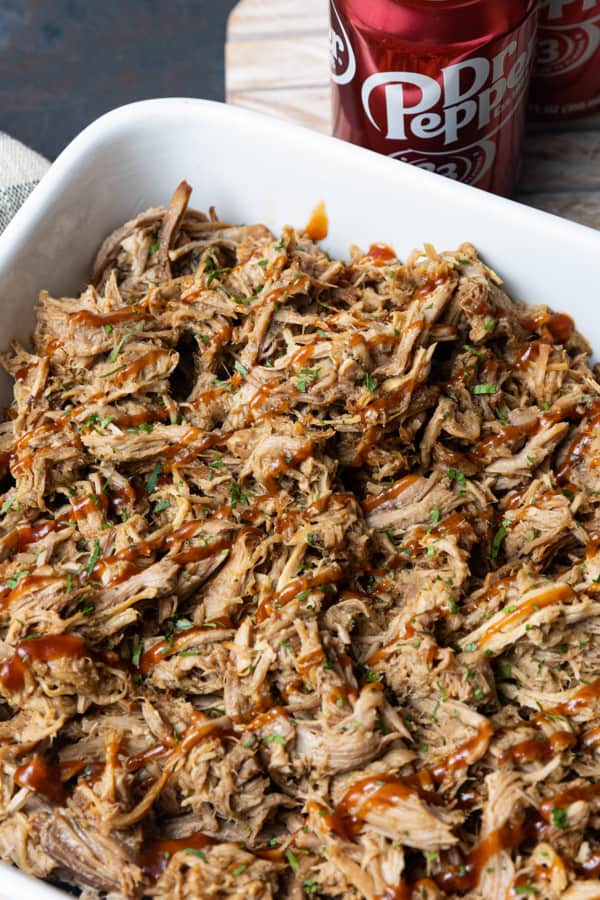 Let your slow-cooker do the heavy lifting for dinner with succulent, juicy, versatile Crock pot Dr. Pepper pulled pork. Fewer than 10 minutes of hands-on time yields enough irresistible pulled pork for more than one meal!