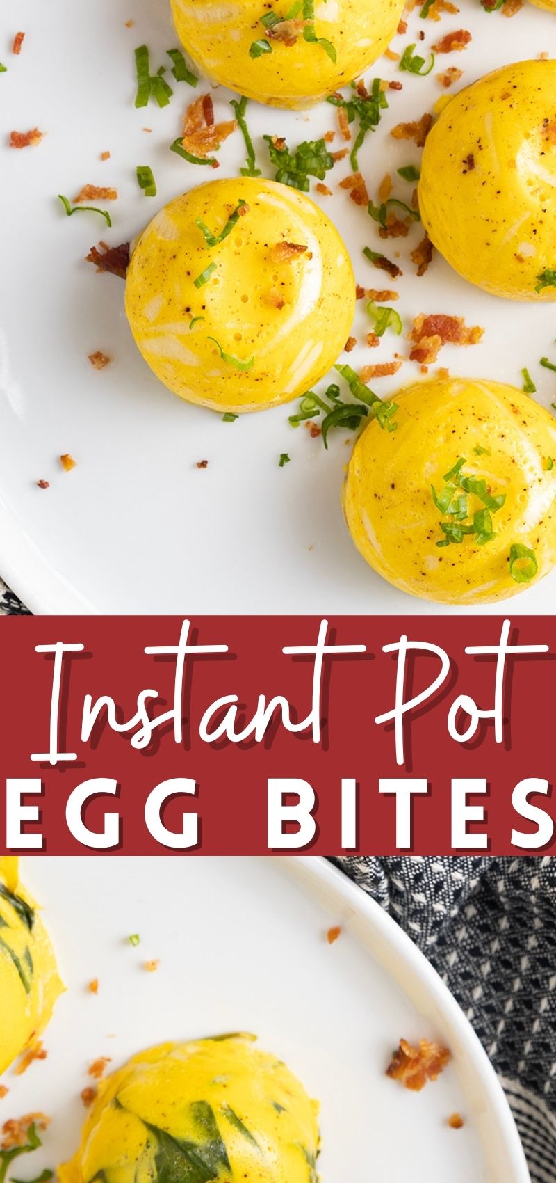 Instant Pot Egg Bites • Starbucks Copycat Recipe