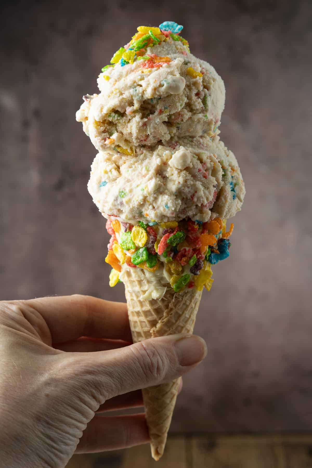 Fruity Pebbles Ice Cream Foodie With Family