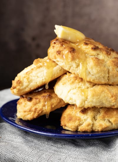 Fluffy, tender, beyond-easy-to-make buttermilk drop biscuits take one bowl, don't require kneading or special equipment, and are delightfully delicious!