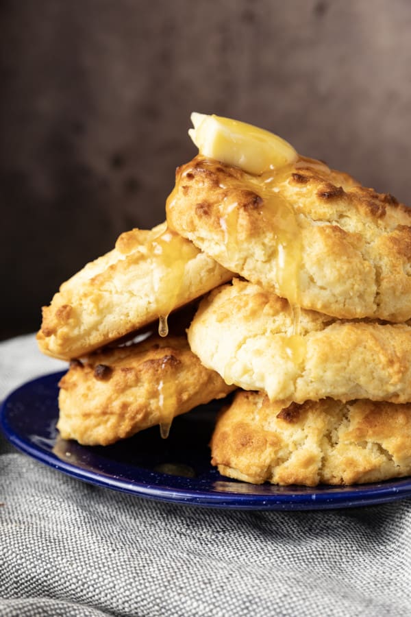 Fluffy, tender, beyond-easy-to-make buttermilk drop biscuits take one bowl, don't require kneading or special equipment, and are delightfully delicious!