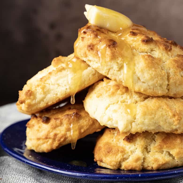 Fluffy, tender, beyond-easy-to-make buttermilk drop biscuits take one bowl, don't require kneading or special equipment, and are delightfully delicious!