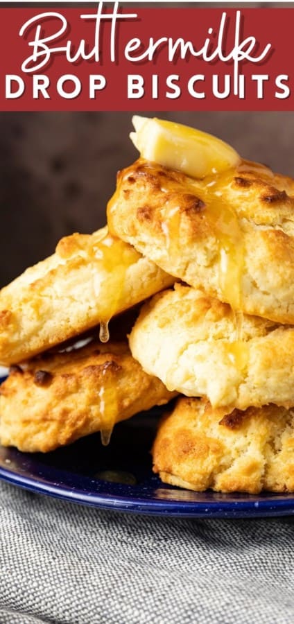 Fluffy, tender, beyond-easy-to-make buttermilk drop biscuits take one bowl, don't require kneading or special equipment, and are delightfully delicious!