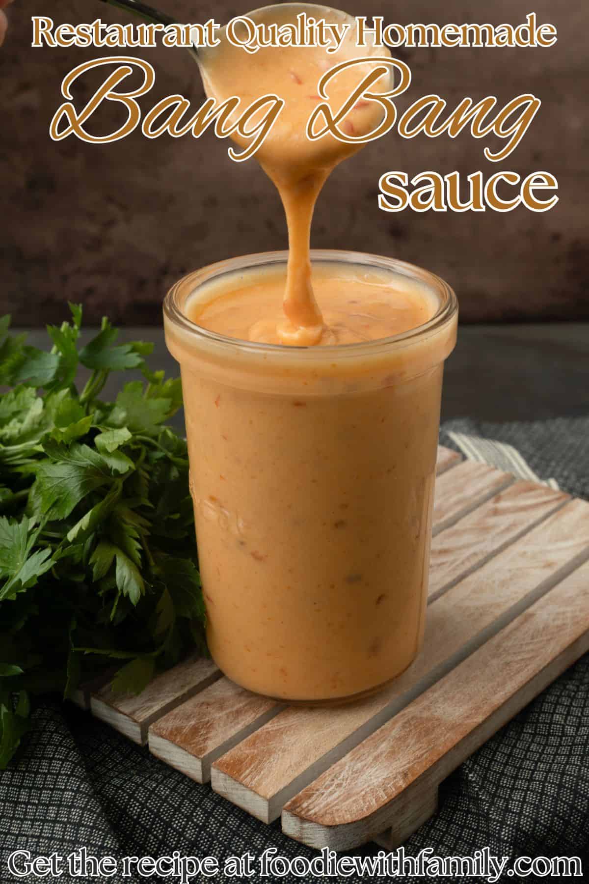 Bang Bang Sauce Recipe - Foodie With Family