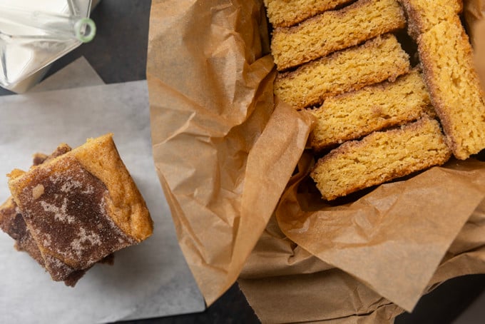snickerdoodle cookie bars