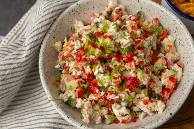 tuna salad no mayo