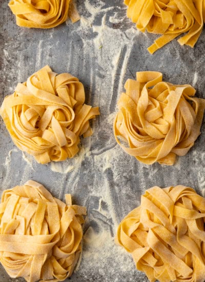 homemade pasta