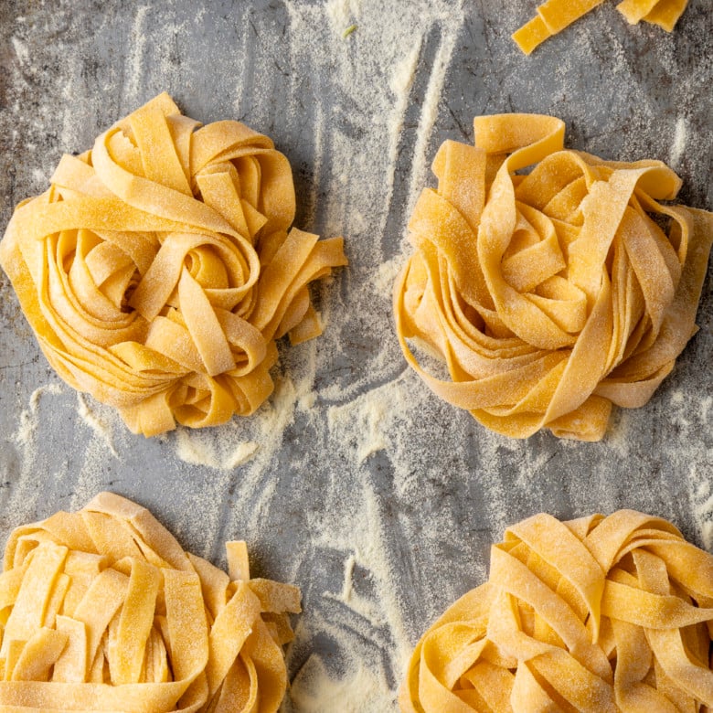 homemade pasta