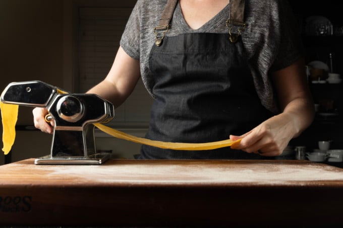 homemade pasta